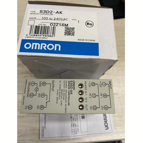 1PC OMRON  Sensor Controller 100-240VAC S3D2-AK S3D2-AK FAST SHIP