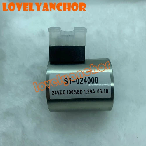 1X   Solenoid Valve Coil  Version S1-024000 24VDC ED 1.29A