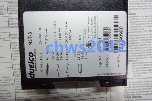 1 PCS   NST-3 24VAC/DC Safety Relay