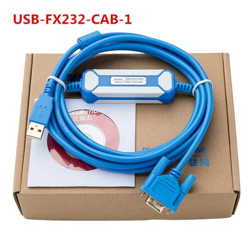 Suitable Mitsubishi Touch Screen F920/F930/940 Programming Cable USB-FX232-CAB-1