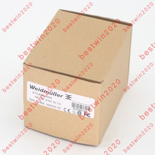 One  Weidmuller CP SNT 25W 5V 5A 8754960000 AC power supply spot stocks