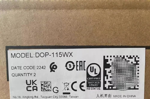 1pc  For Delta Dop-115wx Advanced Hmi Touch Screen