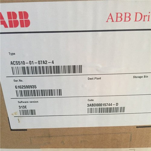 One  Abb Inverter ACS510-01-07A2-4 3P AC380V~480V 3KW Free shipping