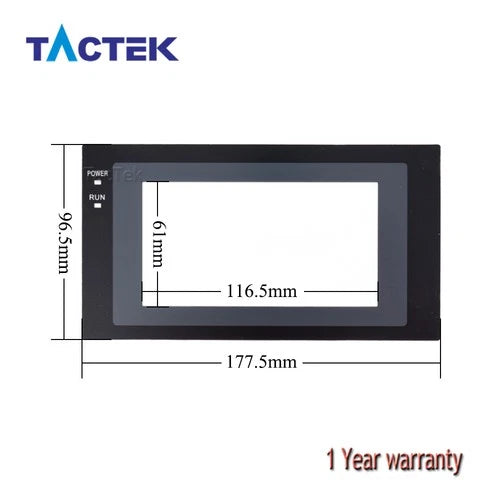 1SET Touch Screen Panel Glass Digitizer for NT20-ST121B-E+Overlay NT20-ST121B-E