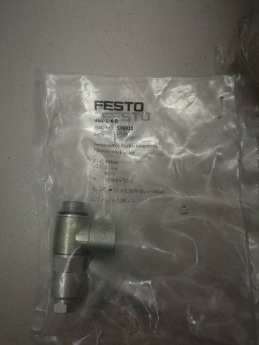 1 pcs FESTO HGL-1/4-B (530031) check valve