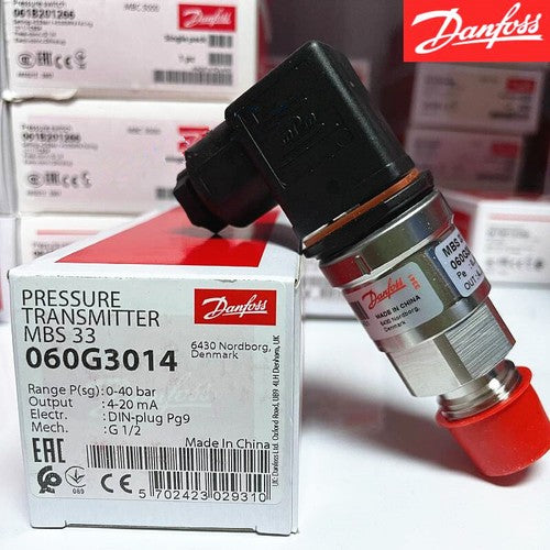 1pcs Danfoss MBS 33-060G3014 0-40bar Pressure Transmitter Sensor 060G3014