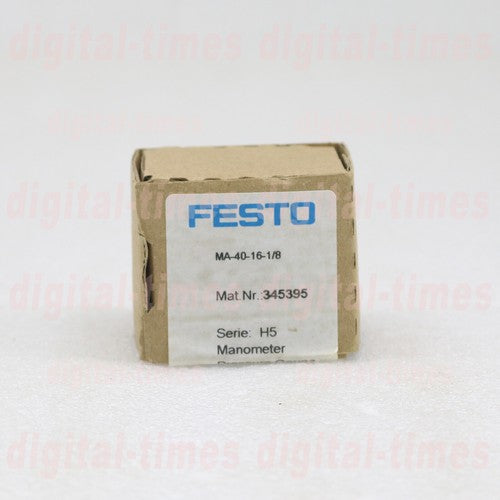 1PC  FESTO MA-40-16-1/8 345395 Pressure gauge Free Shipping#LJ