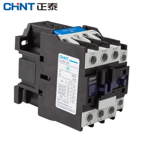 AC Contactor 32A Contact Relay 24/36/110/220/380V Normally Open/Close CJX2-3210