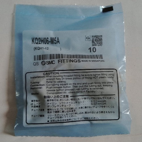 1Bag/10pcs  SMC KQ2H06-M5A Fittings Free shipping