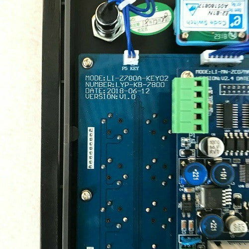 For FANUC LYP-KB-7800 LI-Z780A-KEY02  CNC machine keypad operation panel