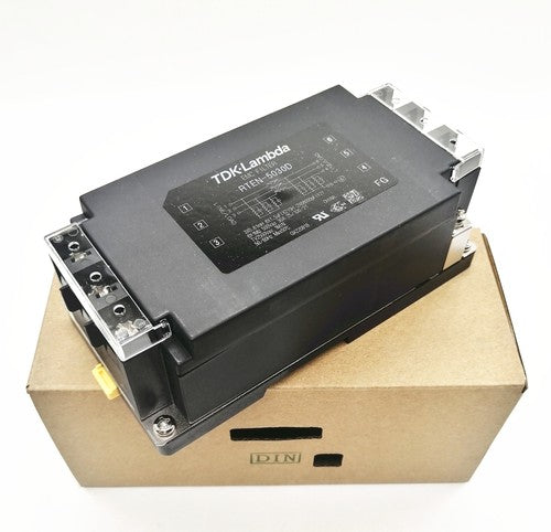 1PC  RTEN-5030D 30A TDK-Lambda Ultra-thin Three-phase Power Filter DIN RAIL