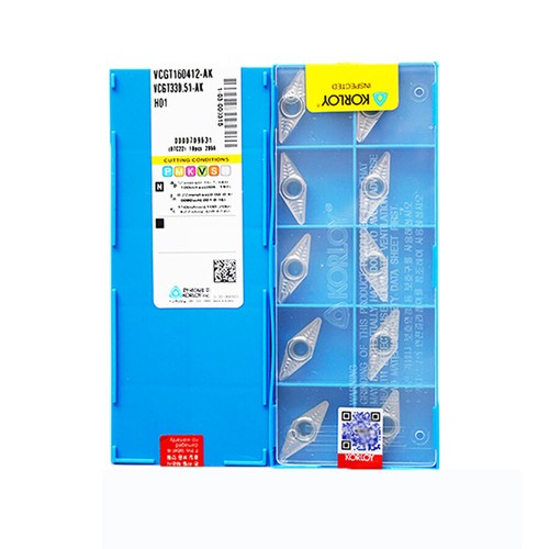 KORLOY VCGT160412-AK H01 Carbide Inserts CNC TOOL