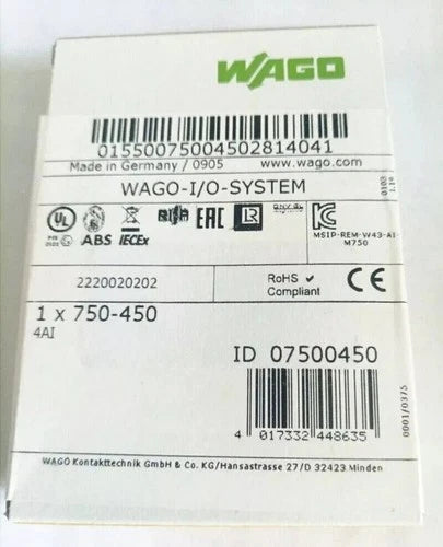 750-450  WAGO 750450 PLC Module 750 450