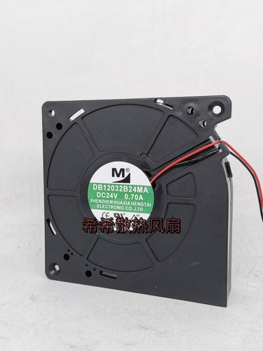 1 PCS YM M Fan DB12032B24MA DC24V 0.70A 12032 12CM turbine blower Cooling fan