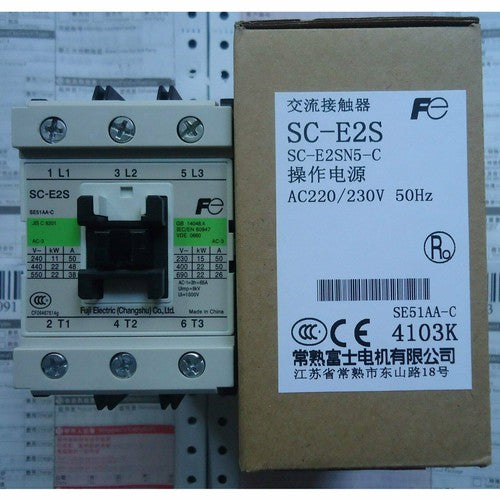 One  Electric Magnetic Contactor For FUJI SC-E2S 220V Free Shipping