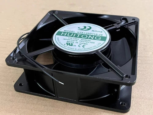 1PC  12CM double ball metal cooling fan HTA120D110-38 110-120V 50/60Hz