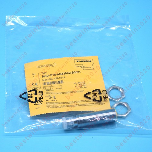1PC  Turck BI5U-G18-ADZ30X2-B3331 proximity switch ship