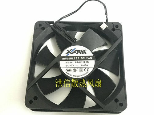 1 PCS XINRUILIAN Fan RDH1225B DC 12V 0.40A 120*120*25mm 2 pin cooling fan