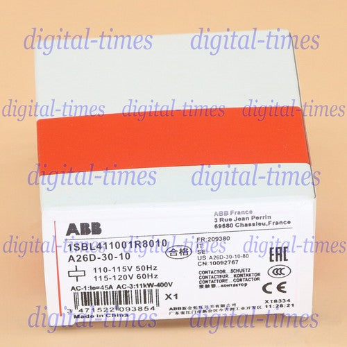 ABB A26D-30-10 110V AC Contactor Free Shipping#LJ