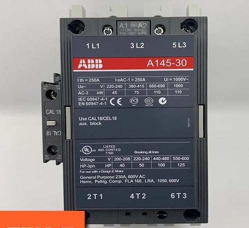 ABB AC contactor A145-30-11 AC110V
