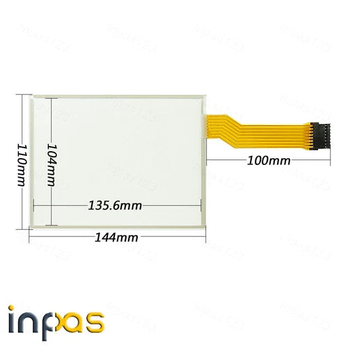 1X  For Touch Screen Glass  PanelView CE 700  2711P-B7C4D1 2711P-B7C4D2