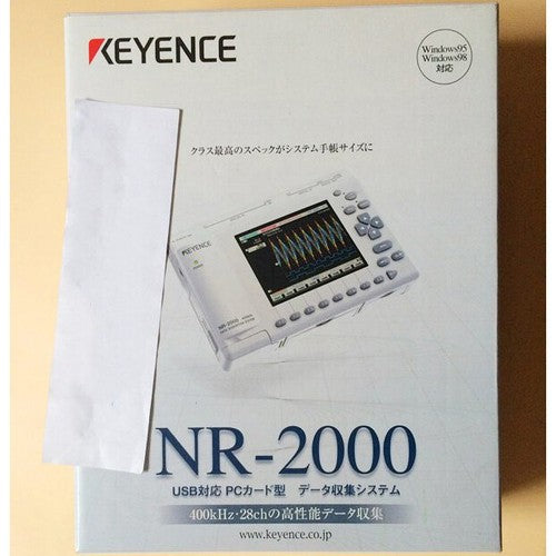 keyence Temperature record NR-2000 ONE Year Warranty