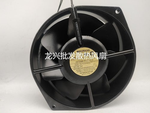 1 PCS IKURA Fan US7556M-TP-OT1-C10 AC 220V 150mm metal fan 2 wire Cooling fan