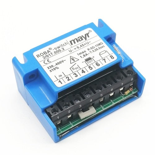 1pc Mayr ROBA -switch 2/017.000.2 230..400V~ 1.8A- 10MΩ Brake Rectifier
