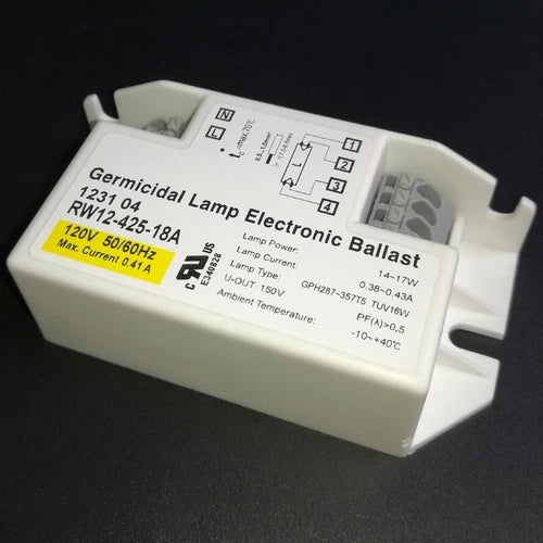 RW12-425-18A 120V Germicidal UV Lamp Electronic Ballasts for Lighting TUV16W
