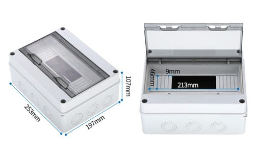 Plastic Distribution Box Circuit Breaker Switch Box Electrical Box Waterproof