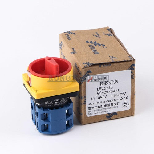 1PC Switch Power Cut-off LW26GS-25/04-1 Small Machine Load Disconnect