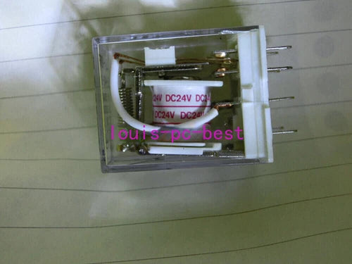 2PCS FOR  Relay 12VDC/24VDC 8 Feet JZX-18FF (YL-440-2)