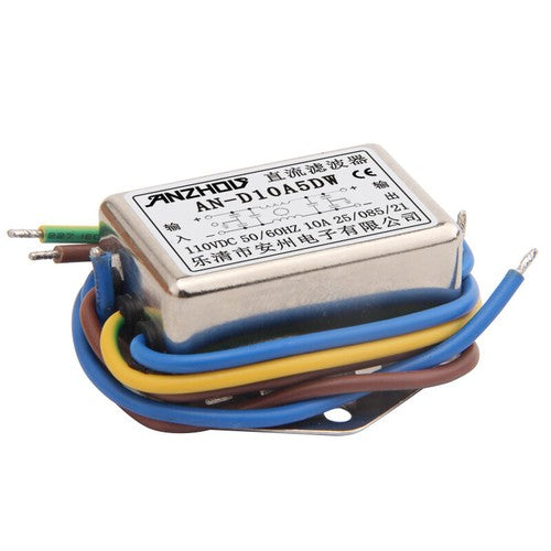 1PC  EMI FILTER AN-D10A5DW 10A 24V DC power filter 110V