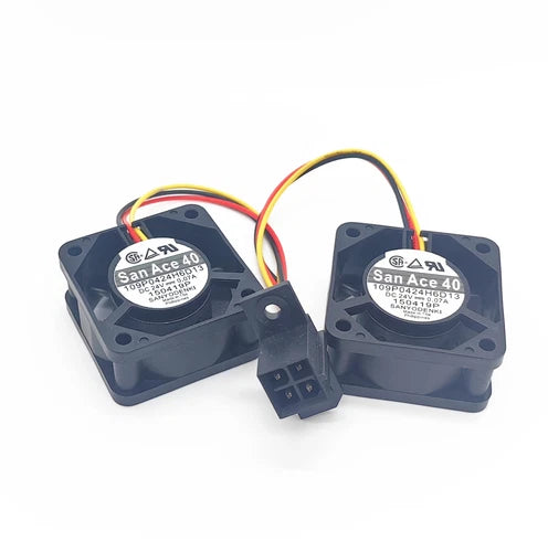 1PC 109P0424H6D13 24V 0.07A 4020  Equipment Dedicated Typewriter Dual Fan