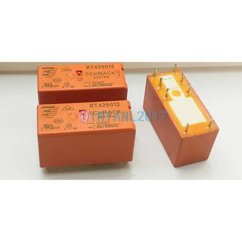 10pcs  12VDC Relay RT425012