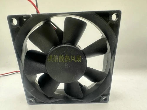 1 PCS  Fan  8CM 2 wire cooling fan AQ0824HB-A71GL DC24V 0.17A 8025