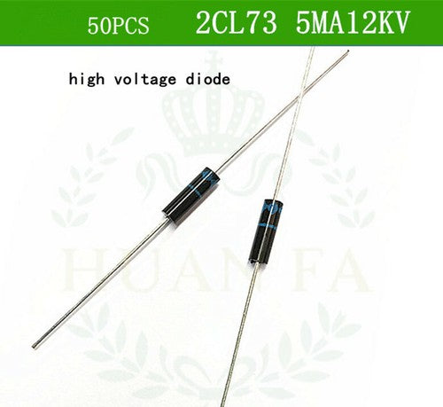 50pcs High frequency high voltage diode 2CL73 fast recovery rectifier 5mA 12kV