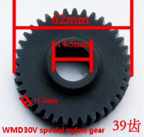 1PC  WMD16V/20V/30V Nylon Dedicated Gear Milling Machine Accessories