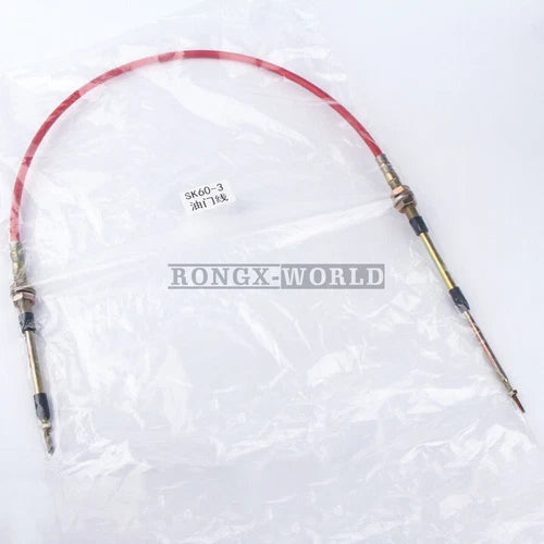 1PCS  Throttle Cable for SK60-5 SK60-5-6 60-3 Excavator