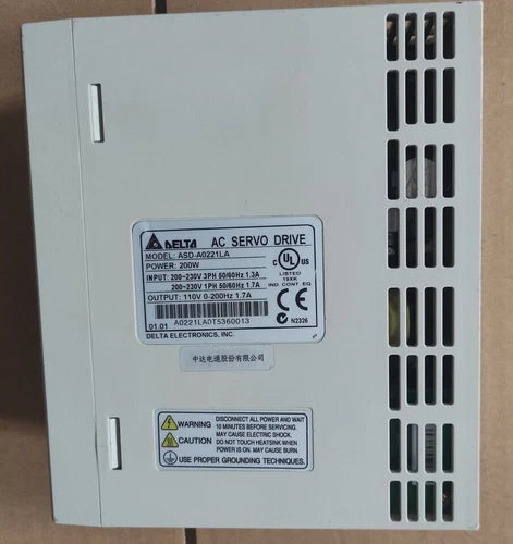1PC  DELTA ASD-A0221LA AC Servo Driver Free delivery