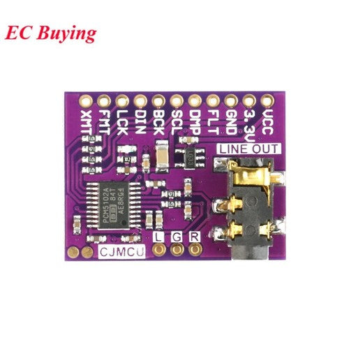 PCM5102A DAC Decoder GY-PCM5102 I2S Player Module Interface I2S Audio Board