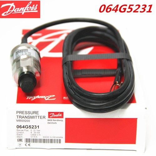 1pcs Danfoss Pressure Transmitter Sensor MBS9200 064G5231 0-0.1bar