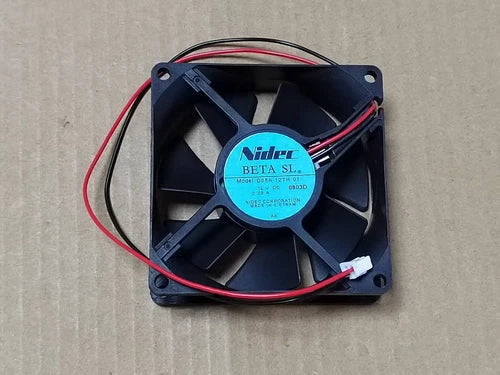 1PC  2-wire cooling fan 8025 D08A-12TH 01 DC12V 0.09A
