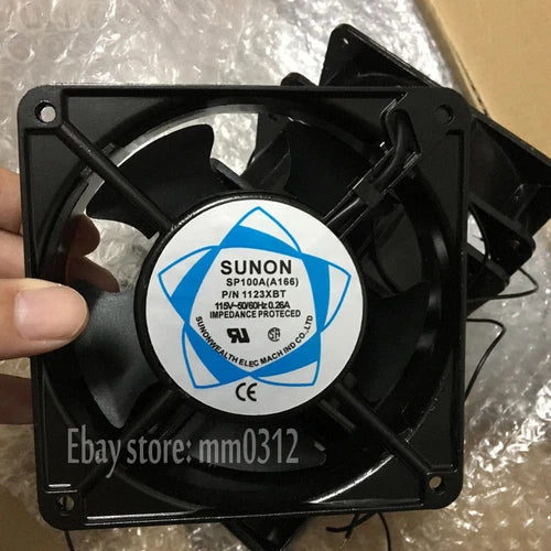 1PC   0.26A double ball fan 120*120*38MM SP100A A166 1123xbt 115V/110V