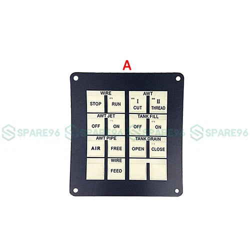1X For Operating Membrane Overlay   Wire EDM AQ535 AQ535L AQ537 AQ550 AQ750