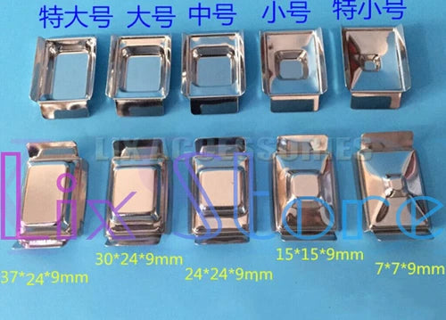 10PC paraffin section embedding mold  Stainless steel embedding box bottom mold