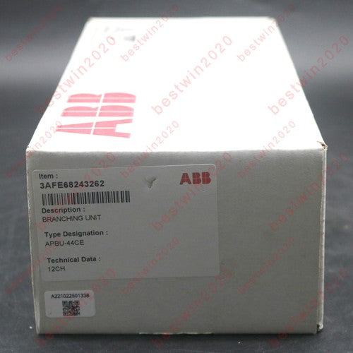 one  abb APBU-44CE PLC ACS800 BRANCHING UNIT KIT spot stock