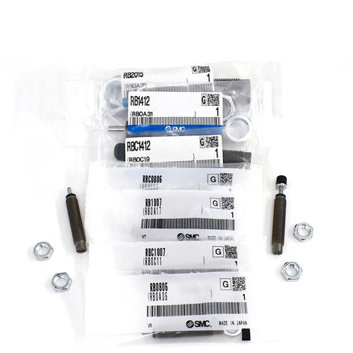 SMC RBC1412 Shock Absorber With cap O.D. thread size 14mm Stroke 12mm#zy #P