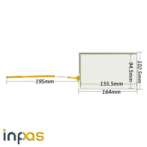 QTY:1 For Touch Panel Glass screen Replacement  NT1817-1 UL E252043C