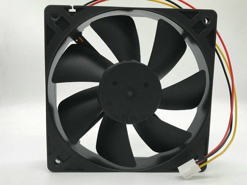 1 PCS CHIEFTEC Fan D12BM-12D DC12V 0.30A 12025 12CM 3 Pin cooling fan
